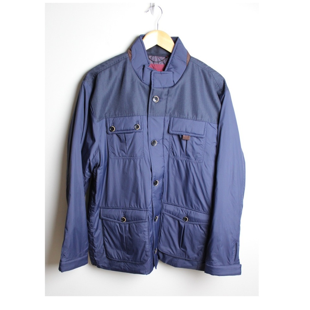 NEW UNTUCKit Lightweight Navy Blue Nylon Jacket Coat Women's XL - RODIER